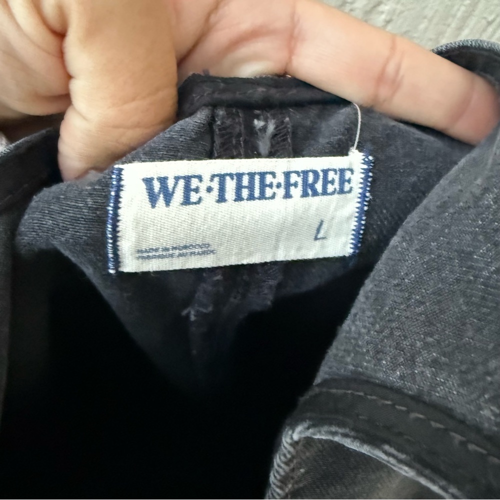 We The Free High Roller Jumpsuit in Mineral Black Size Large - Picture 3 of 6